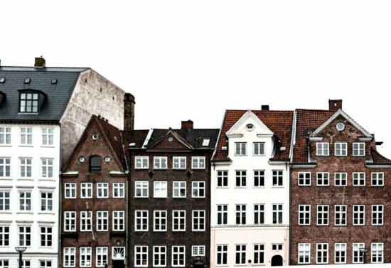 Lejlighedsblokke i Nyhavn, København