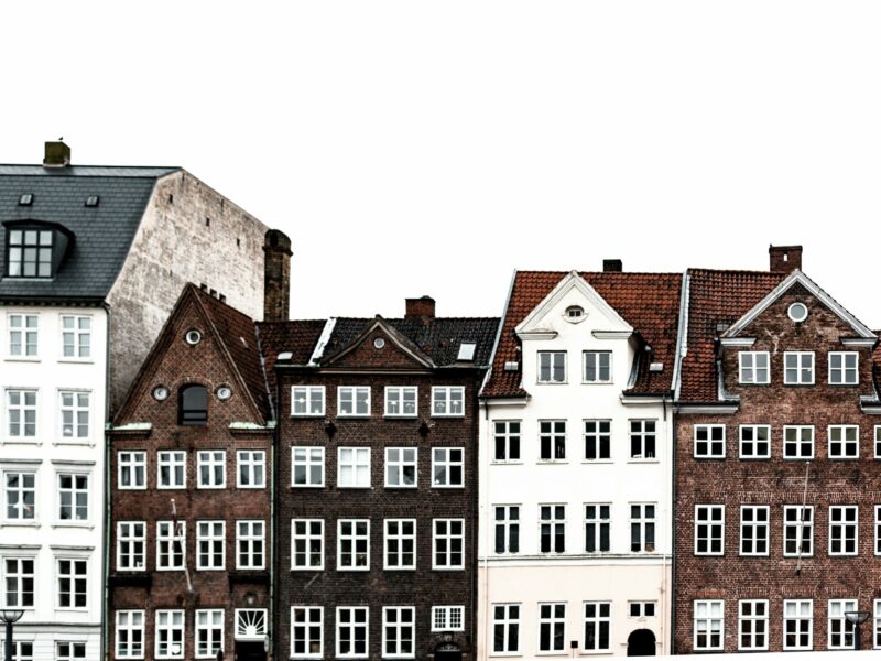 Lejlighedsblokke i Nyhavn, København